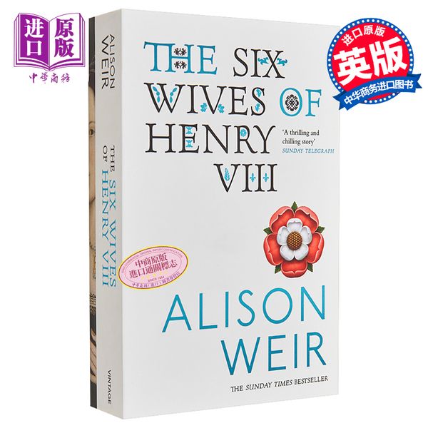 【中商原版】亨利八世的6位妻子 英文原版 The Six Wives of Henry VIII