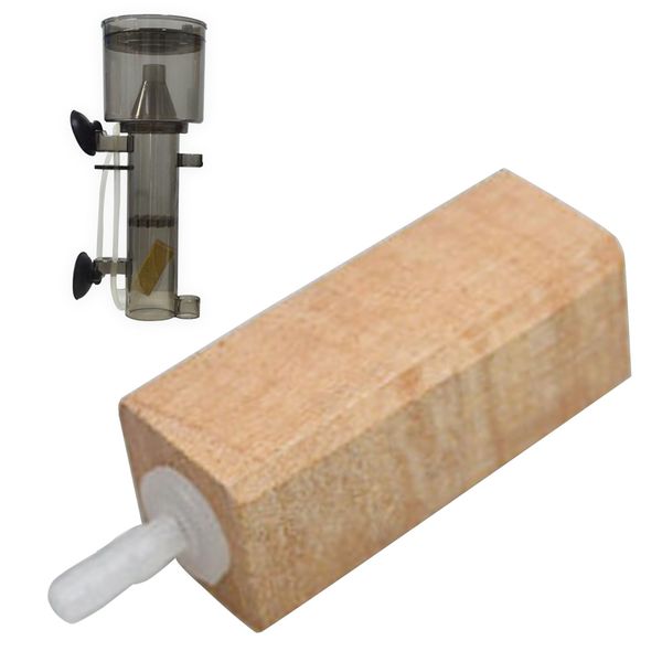 EsiFare Air Stone Protein Skimmer, For Small Aquariums, Protein Skimmer, Wooden Airstone, Skimmer, Tank Filter, Aquarium Filter, Water Quality Improvement Filter, Diffuser, Oxygen Supply, Oxygen