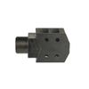 Competition Tanker Muzzle Brake 14x1 Left Hand Thread All Steel Black