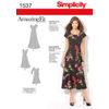 Simplicity 1537 Size BB Patterns Amazing Fit Dress Sewing Pattern (Design May Vary)