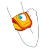 Chummie Comfy Armband for Bedwetting Alarms Patented Design to Increase Comfort and Convenience at Night When Used with Bedwetting Alarms, for Boys and Girls of All Ages, Orange