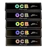 OCB Black King Size Slim Rolling Papers – 5 Pack – Ultra-Thin, Premium Quality
