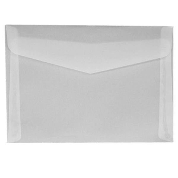 EXDUCT Envelopes, Set of 30, Stylish, Tracing Paper, Solid, Postcards, Translucent, Invitations, Letters, Postcards