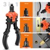 Rivet Nut Gun Kit 3 IN 1 Rivnut Tool Nut Setter Thread Setting Nutsert Tool