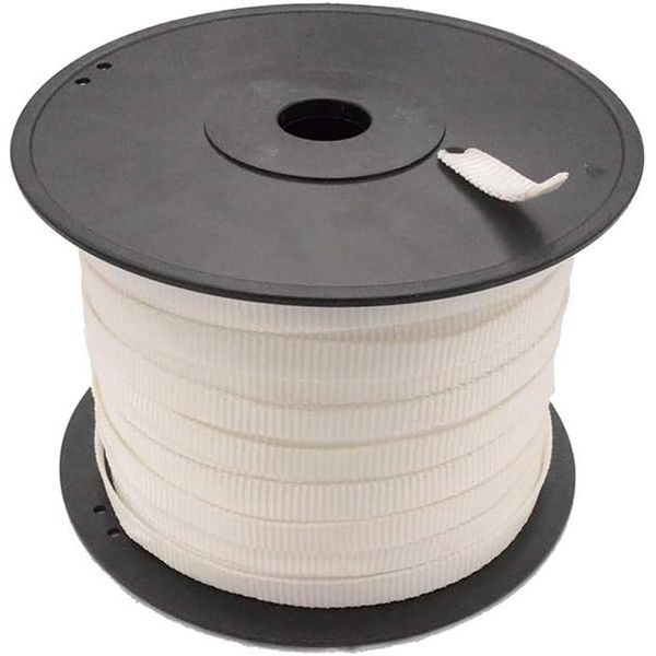 5/8" Heavy Duty Woven Cord Strapping 1,250 Lb- Pull Tape/Mule Webbing - Polyeste
