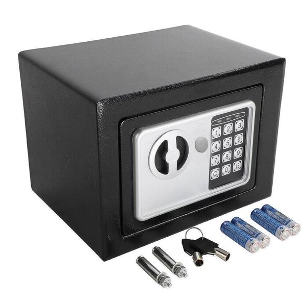 Electronic Digital Safe Box Keypad Lock Security Home Office Cash Jewelry Gun