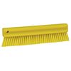 Vikan 45826 Brush,Powder,Soft,11",PP/PBT,Yellow