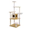 Large Cat Tree 68.9" Tall Cat Tower Multi-level Cat Condo Indoor Play House