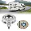 Flush Pull Hatch Slam Latch 1.8 inch Boat Flush Pull Latch Corrosion Resistance with Stainless Steel Ring Handle
