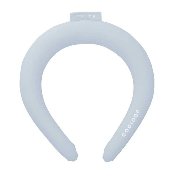 Cogit Neck Cooler, Neck Cooling, Ring, Light Gray, M, COOLOOP Cool, Ice, Heatstroke Prevention, Cooling Sensation, Heat Protection, Cold Down