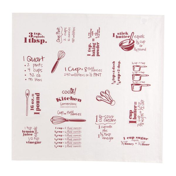 Kay Dee R3243 Cotton Marsala Flour Sack Kitchen Towel 26 Lx26 W in. (Pack of 6)