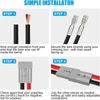 4Pcs For 120A 600V For ANDERSON PLUG Cable Battery Power Connector Terminals