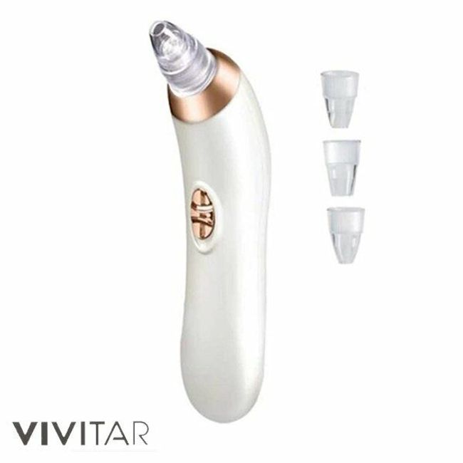 Vivitar PG-8000 Ultra Suction Facial Pore Cleanser 4 Acne Blackheads Whiteheads