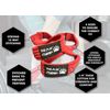 BEAR GRIP - Figure 8 Weight Lifting Straps Elite Edition (BLACK, M)