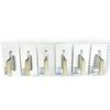 Stainless Trowel Set 6pcs Various Notch Sizes, Tiling, Adhesive, Professional