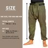 PANASIAM Chill Pants, lini, M, Olive