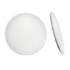 LOWENERGIE 24w LED Round Ceiling Panel Light White Recessed Down Lighting, 300mm Dia, 200w Halogen Equivalent (6000K)