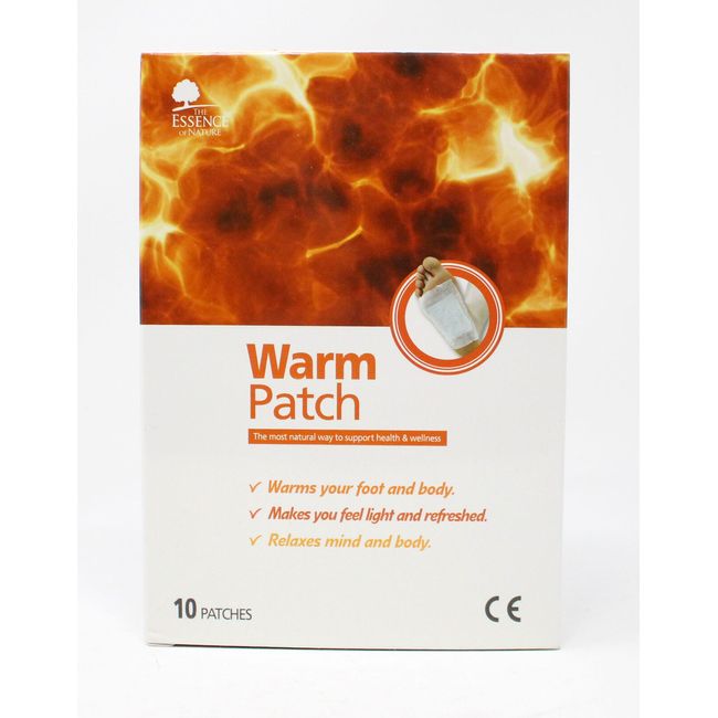 The Essence Of Nature Warm Foot Patch Warming Effect (10 Patches)