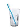 Blue Handle Toothbrushes Individually Wrapped, Multipack Disposable Toothbrushes for Hotel, Travel (20)