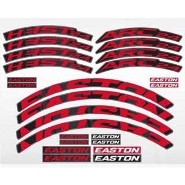 Easton Ea8022301 Arc/Heist 27 Decal Kit - Red