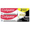 Colgate Total Active Prevention Whitening and Charcoal Toothpaste, Mint, 2 PACK