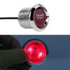 Universal 12V LED Car Push Button Starter Switch Engine Start Button Kit Push Button Ignition Starter Switch(Red)