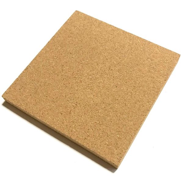 ActiveIsland a103 Cork Plate, Leather Craft, Leather Tools, Cork Board, Rhombus Stand, Bedstand, (1 Piece)