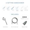 Moen 26100BRB Engage Magnetix Handheld Shower, Bronze Mediterranean