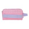 Hello Kitty Hearts & Dots School Pencil Case Shoulder Bag Polyester Pink Pencil Case, pink, pencil case
