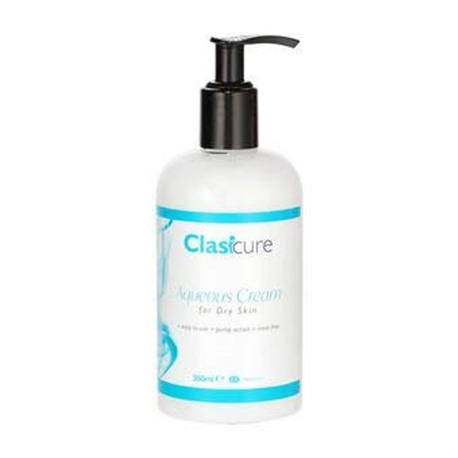 Clasicure Aqueous Cream Moisturizing Cream With Pump, 350ml