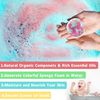 Unicorn Bath Bombs with Surprise Inside for Kids Girls, Kids Bath Bombs Birthday Gifts for Kids Surprise Gifts for Girls, Organic Bath Bombs Unicorns Gifts for Girls with Jewelry Inside Princess Toys