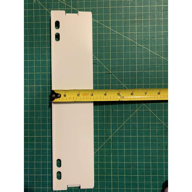 White Plastic Medicine Cabinet Shelf Replacement (1PIECE) - PLEASE CHECK  PICTURES FOR DIMENSIONS