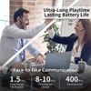 Bluetooth 5.1 Wireless Headset Earpiece Mic Earbud Noise Cancelling Headphone US