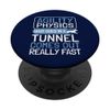 Dog Agility Handler - Agility Physics - Tunnel Dog Agility PopSockets Swappable PopGrip