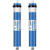 2 Pack Universal Compatible 75 GPD Reverse Osmosis RO Membrane NSF certificated