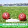 GoSports Official Kickball with Pump (2 Pack), 10 Inch