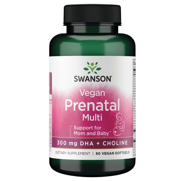 Swanson Vegan PRENATAL Multi 90 Vegan SGELS