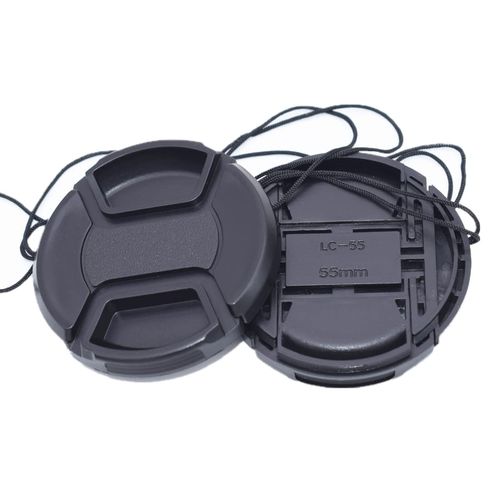55mm Front Lens Cap (55mm Camera lens cap) Compatiable All Brands Ø55mm Camera Lens and Other Lenses with 55mm Filter Thread.