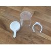 Moondown Farm 200ml Bird Drinker with Clips for Cage (2 Pack)