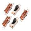uxcell Micro Slide Switch 3 Position 8P SPDT Panel Mount Latch Camera Pack of 5
