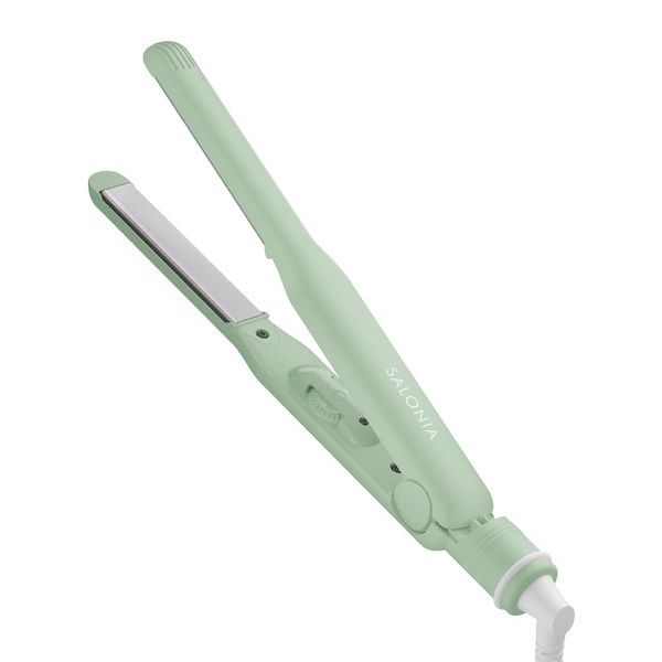 [2023 Autumn and Winter Limited] SALONIA Saronia | Hair Straightener [Symphony Green] 0.6 inch (15 mm) Iron Home Appliances Beauty Beauty Home Appliances Hair Care MAX 230 ℃ Professional