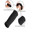 Luvilly 4Pcs Cane Handle Grip Replacement，Cane Grip Replacement（Black）