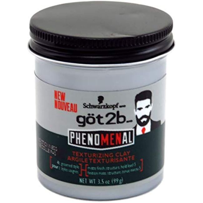 Got2b Got2b phenomenal texturizing clay, 3.5 ounce, 3.5 Ounce (Pack of 6)