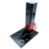 Trailer Receiver Pintle Mount 2" 10,000 lbs HD Hitch Adjustable Flat Plate 