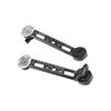 SZRIG Rosette Extension Arm with Double-Ended M6 Thread for Camera Shoulder Mount Accessories(2 Pieces)
