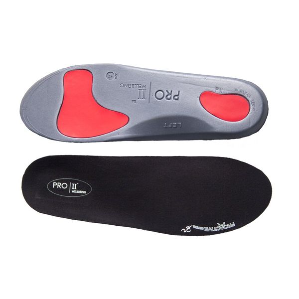 PRO 11 WELLBEING PRO-Active Sports Orthotic Insoles Arch and Plantar Fasciitis Support (7/8.5 UK)