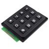 HALJIA 4 x 3 Matrix Array 12 Switch Keypad Keyboard Module 12 Key MCU Membrane Switch Keypad Compatible with Arduino
