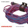 Airhead Water Ski Rope with Rubber Handle, 1 Section, 75-Feet