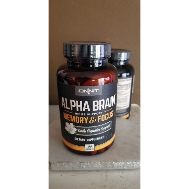 Onnit Labs - Alpha Brain, 30 Vcaps