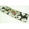 Clear Mini Mah Jongg Ring 3 Row Keychain [Medium]